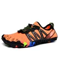 Orange quick-dry water shoes with non-slip rubber sole and sport.S logo detail - EU 35 / Orange