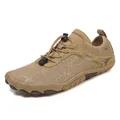 Khaki quick-dry water shoes with elastic drawstring for outdoor swimming and hiking - 38 / Khaki Style (A919)