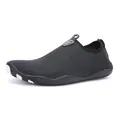 Zapatos de agua de malla negra para senderismo con suela de goma antideslizante - 35 / Negro (668)