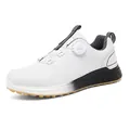 Witte golfschoenen met antislipzool en een automatisch draaisluiting vetersysteem - EU 37 / Witzwart