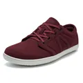 Baskets pieds nus rouge foncé avec bout large et tige en maille respirante légère - EU 36 / Rouge