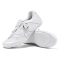 All-white professional road cycling shoes with breathable micro-fiber and dial closure - 36 / Pure White (No-Lock)