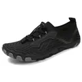 Chaussures d'eau noires en maille avec semelle antidérapante et embout de protection - EU 35 / Noir