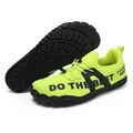 Chaussures de sport pieds nus à bout large vert fluo avec semelles antidérapantes - EU 35 / Vert Fluorescent