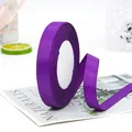 Deep purple 1.5cm grosgrain ribbon roll for gift wrapping and DIY crafts hair accessories - Purple