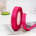 Roll of 1.5cm rose red grosgrain ribbon for gift packaging and DIY hair accessories - Rose Red
