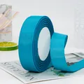Teal green 2.5cm grosgrain ribbon roll for gift wrapping and hair accessories - Peacock Blue (47#)