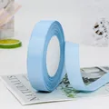 Light blue grosgrain ribbon roll for DIY crafts and gift wrapping accessories - Standard Roll / Aqua Blue