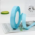 Light blue grosgrain ribbon roll 1.5cm wide for gift wrapping and DIY hair accessories - Sky Blue