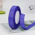 2cm purple grosgrain ribbon roll with ribbed texture for DIY crafts and gift wrapping - Standard Roll / Deep Purple Blue Zircon