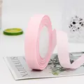 Light pink grosgrain ribbon roll with ribbed texture for gift wrapping and DIY crafts - Standard Roll / Light Pink