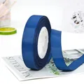 Navy blue grosgrain ribbon roll 2cm for DIY hair bows and gift wrapping on white spool - Standard Roll / Dark Blue