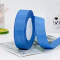 2.5cm royal blue grosgrain ribbon roll for gift wrapping and hair accessories - Lake Blue (36#)