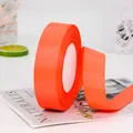 Vibrant orange 25mm grosgrain ribbon roll for gift wrapping and hair accessories diy - Orange (151#)