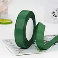 Deep green grosgrain ribbon roll with ribbed texture for DIY crafts and gift wrapping - Standard Roll / Dark Green