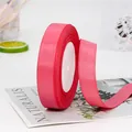 Bright rose pink 2cm grosgrain ribbon roll for DIY crafts and gift wrapping - Standard Roll / Watermelon red