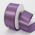 4cm purple metallic gold ribbon spool for gift wrapping and DIY crafts decoration - Light Purple(463#)