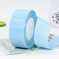 Light blue grosgrain ribbon roll 4cm width for DIY hair accessories and gift wrapping - 22 Meters / Aqua