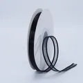 1cm wide black sheer organza ribbon on spool for DIY gift wrapping and hair accessories - 1cm Wide Mesh (BH-230) / Black