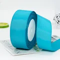 Lake blue grosgrain ribbon roll 4cm wide for DIY hair bows and gift wrapping crafts - 22 Meters / Teal