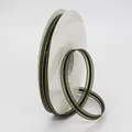1cm black ribbon with gold woven edges on white spool for DIY gift wrapping and crafts - Black