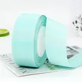 Tiffany blue 4cm grosgrain ribbon roll for DIY crafts and gift wrapping decor - 22 Meters / Teal Blue