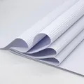 White pleated corrugated paper for flower wrapping and DIY gift packaging decorations - Corrugated Paper / White