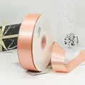 Ruban de satin rose champagne 38mm rouleau de 100 yards pour emballage de cadeau - Rose Champagne