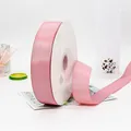 Rosa Ripsband 4cm Rolle für Blumenverpackungen und DIY Geschenk Dekorationen - Altrosa