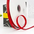 10mm red grosgrain ribbon roll 100 yards for gift wrapping and floral packaging - Red