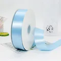 Ruban de satin bleu clair de 4cm pour emballages cadeaux et travaux manuels - Bleu ciel