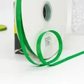 Ruban gros-grain vert de 1cm pour emballage cadeau et artisanat, longueur 100 yards - Vert