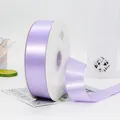 Ruban de satin lavande de 4 cm pour un emballage élégant de cadeaux et de fleurs - Mauve Clair