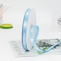 Hellblaues Polyester-Geschenkband mit weißem Sweetlove-Aufdruck für Dekorationen - Himmelblau