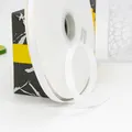 Rouleau de ruban gros-grain blanc 9,5 mm 100 yards pour emballage cadeau et fleurs - Blanc décoloré