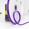 Ruban gros-grain violet de 6mm pour emballage cadeau élégant et loisirs créatifs DIY - Violet
