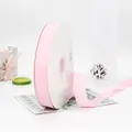 Rosa 2,5 cm breites Ripsband auf Rolle für Geschenkverpackungen und Bastelarbeiten - 2.5cm / Rosa