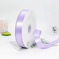 Ruban de satin polyester violet clair d'un pouce pour emballages de cadeaux et gâteaux - Mauve Clair