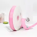 Rosa Ripsband Rolle 2,5cm breit für Geschenkverpackungen und DIY Bastelarbeiten - 2.5cm / Knallpink