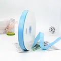 Light blue high-density grosgrain ribbon roll for gift wrapping and floral bouquets - 2cm Wide 91m Long / Sky Blue