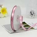 Rotolo di nastro in raso rosa con stampa Just For You per regali e fiori - Stampa Just For You / Rosa
