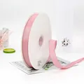 Pink 25mm high density grosgrain ribbon roll made of 100% polyester for gift wrapping - 2cm Wide 91m Long / Dusty Pink
