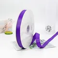 25mm purple grosgrain ribbon roll in 100 yards for gift wrapping and floral bouquets - 2cm Wide 91m Long / Purple