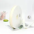 Ivory 3/4 inch grosgrain ribbon 100 yards roll for gift wrapping and cake boxes - 2cm Wide 91m Long / Beige