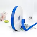 2cm royal blue high-density grosgrain ribbon roll for elegant gift packaging and DIY crafts - 2cm Wide 91m Long / Sapphire Blue