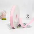 Roll of light pink high-density grosgrain ribbon for gift wrapping and DIY crafts - 2cm Wide 91m Long / Pink