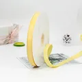 Nastro grosgrain giallo brillante da 1,5 cm per confezioni regalo e floreali - Oro chiaro
