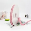 Nastro in grosgrain rosa chiaro da 1,5 cm in rotolo per confezioni regalo e fiori - Rosa fagiolo