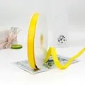 Nastro grosgrain giallo brillante da 1,5 cm per confezioni regalo e fiori - giallo limone
