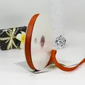 Nastro in grosgrain arancione da 1,5 cm in rotolo per confezioni regalo e fiori - Arancione